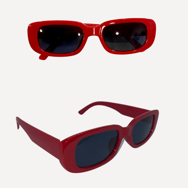 OFF-WHITE: sunglasses for man - Red